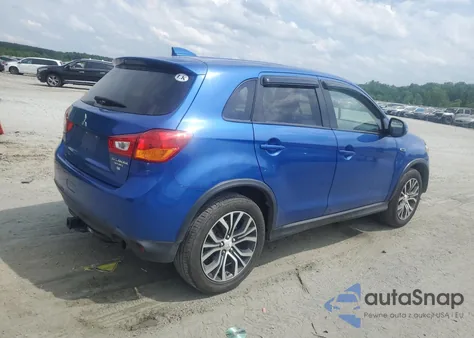2017 Mitsubishi Outlander Sport Es из США, поврежденный, VIN JA4AP3AW7HZ044177